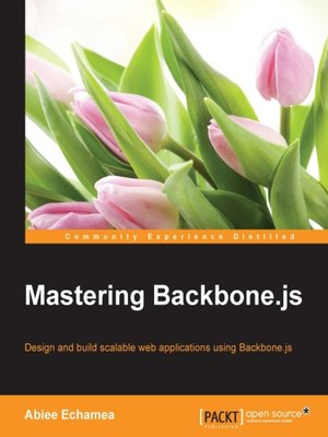 cover image of Mastering Backbone.js